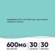 Борна кислота для жінок, 600 мг, Women, Boric Acid, Vaginal Suppository, Nutricost, 30 вагінальних капсул,  Nutricost фото 3