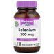 Селен 200мкг, Selenium, Bluebonnet Nutrition, 90 вегетаріанських капсул,  Bluebonnet Nutrition фото 3