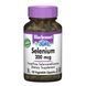 Селен 200мкг, Selenium, Bluebonnet Nutrition, 90 вегетаріанських капсул,  Bluebonnet Nutrition фото 1