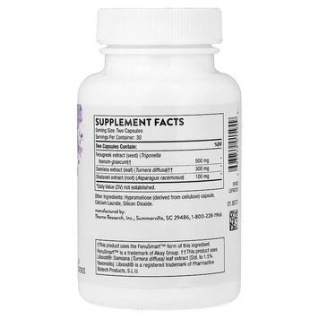 Повышение либидо у женщин, Women's Libido Boost, Thorne, 60 капсул,  Thorne фото