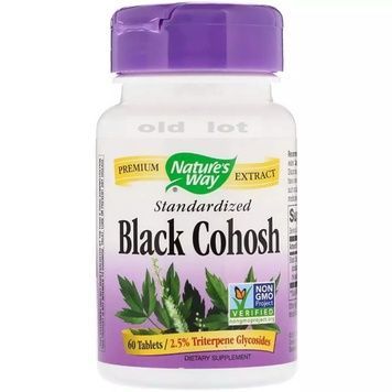 Клопогон Стандартизированный, Black Cohosh, Nature's Way, 40 мг, 60 таблеток,  Nature's Way фото