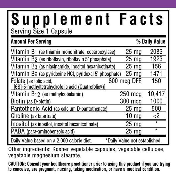 Коэнзим В-Комплекса, Cellular Active, Bluebonnet Nutrition, 50 гелевых капсул,  Bluebonnet Nutrition фото