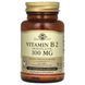 Витамин B2 (рибофлавин), Vitamin B2 (Riboflavin), 100 мг, Solgar, 100 вегетарианских капсул,  Solgar фото 3