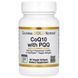 Коэнзим CoQ10 с PQQ, 100 мг, CoQ10 with PQQ, California Gold Nutrition, 60 вегетарианских капсул,  California Gold Nutrition фото 1