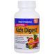 Травні Ферменти для Дітей, Kids Digest, Enzymedica, 90 жувальних таблеток,  Enzymedica фото 1