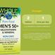 Мультивітамінний та мінеральний комплекс для чоловіків 50+, Men's 50+, Natural Factors, 120 таблеток,  Natural Factors фото 4