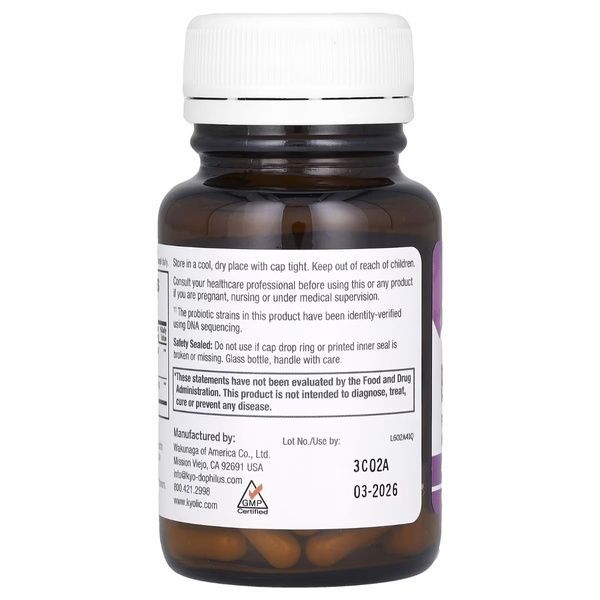 Пробиотик с ферментами, Kyo Dophilus, Enzyme+Probiotic, Kyolic, 60 капсул,  Kyolic фото