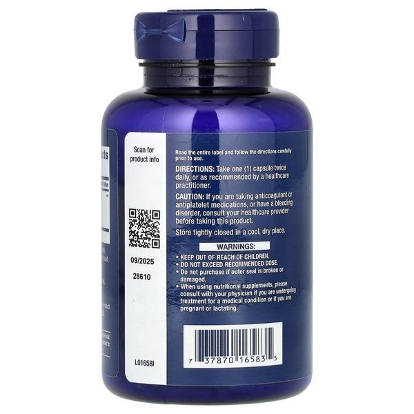 Гінкго Білоба сертифікований екстракт, 120 мг, Ginkgo Biloba, Certified Extract, Life Extension, 365 вегетаріанських капсул,  Life Extension фото