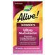 Мультивітаміни Для Жінок, Nature's Way, Alive! Ultra Potency Multi-Vitamin, 60 Таблетки,  Nature's Way фото 1