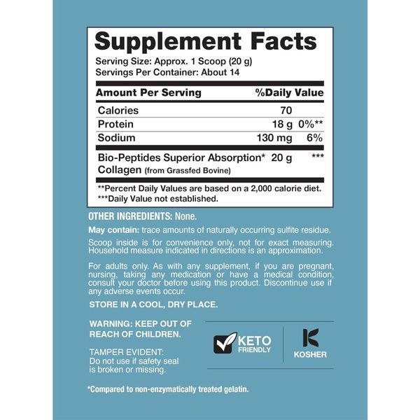 Био-пептиды коллагенового протеина, без вкуса, Collagen Protein Bio-Peptides, Neocell, 283 гр,  Neocell фото