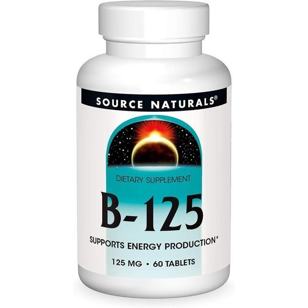 Комплекс Витаминов Группы B 125мг, Source Naturals, 60 таблеток,  Source Naturals фото