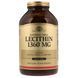 Лецитин Невибілений 1360 мг, Natural Soya Lecithin, Solgar, 250 желатинових капсул,  Solgar фото 1