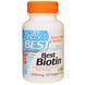 Биотин (B7) 5000мкг, Doctor's Best, 120 вегетарианских капсул,  Doctor's Best фото 2