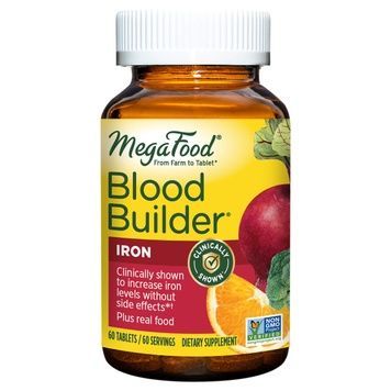 Строитель крови, Blood Builder, MegaFood, 60 таблеток,  MegaFood фото