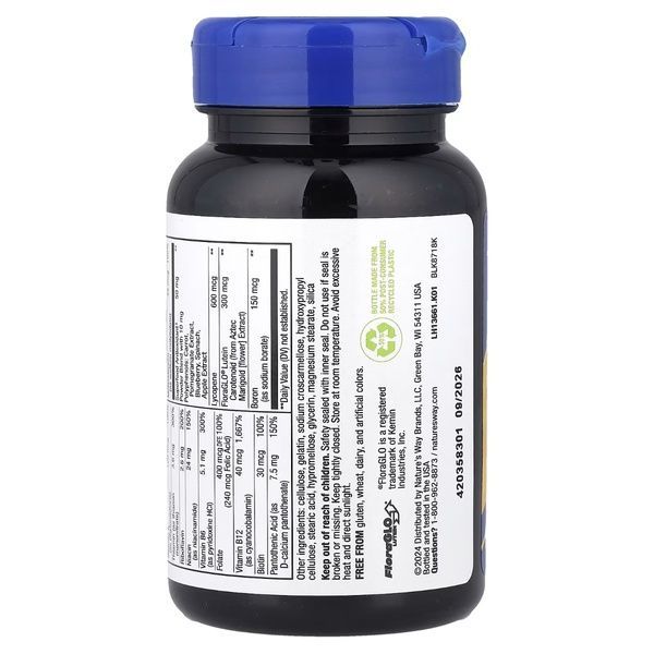Мультивитамины для мужчин 50+, Alive! Men's 50+ Complete Multivitamin, Nature's Way, 50 таблеток,  Nature's Way фото