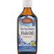 Риб'ячий жир, Смак Лимона, Норвезька серія, The Very Finest Fish Oil Lemon, Carlson, 200 мл,  Carlson фото 1