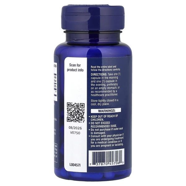 Альфа-ліпоєва кислота з біотином, 250 мг, Alpha-Lipoic Acid with Biotin, Life Extension, 60 капсул,  Life Extension фото