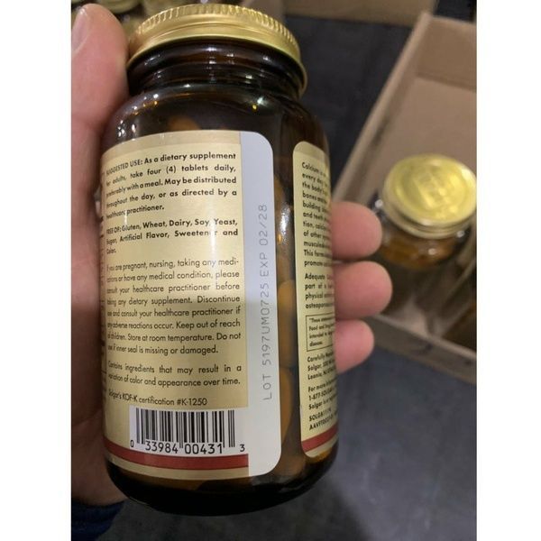 Цитрат Кальція + Вітамін D3, Calcium Citrate with Vitamin D3, Solgar, 120 таблеток,  Solgar фото