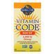 Сирий Вітамін D3, RAW D3, Vitamin Code, Garden of Life, 2000 МО (50 мкг), 60 вегетаріанських капсул,  Garden of Life фото 3